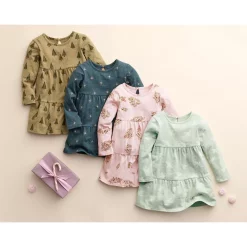 Baby & Toddler Little Co. by Lauren Conrad Organic Tiered Dress -Kohl's Sales Store 5710090 ALT8