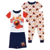 Toddler Sesame Street Elmo Tops, Shorts & Pants Pajama Set