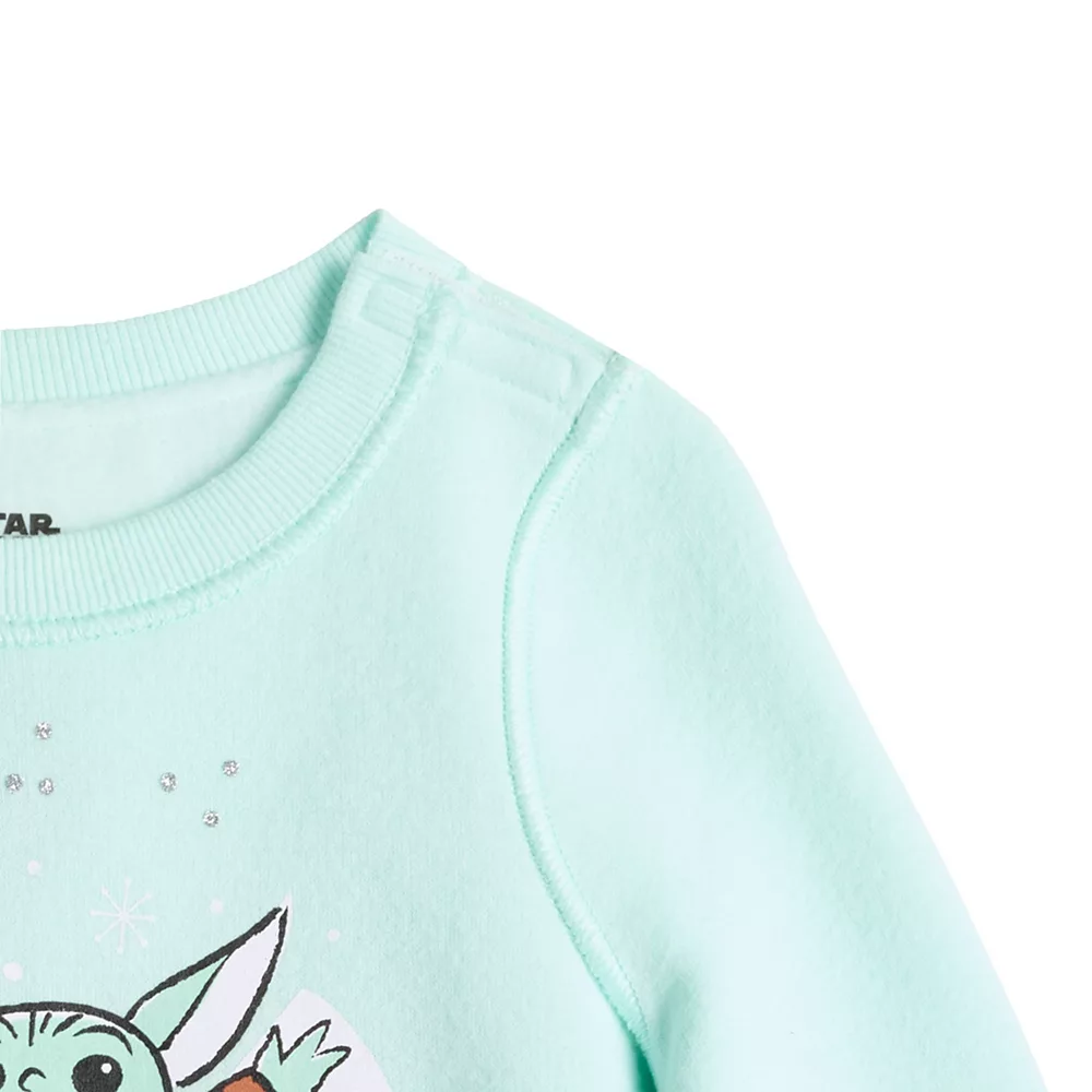 Disney's The Mandalorian Grogu AKA Baby Yoda Girls 4-12 Adaptive Pullover by Jumping Beans® 2 Disney's The Mandalorian Grogu AKA Baby Yoda Girls 4-12 Adaptive Pullover by Jumping Beans® - Image 2
