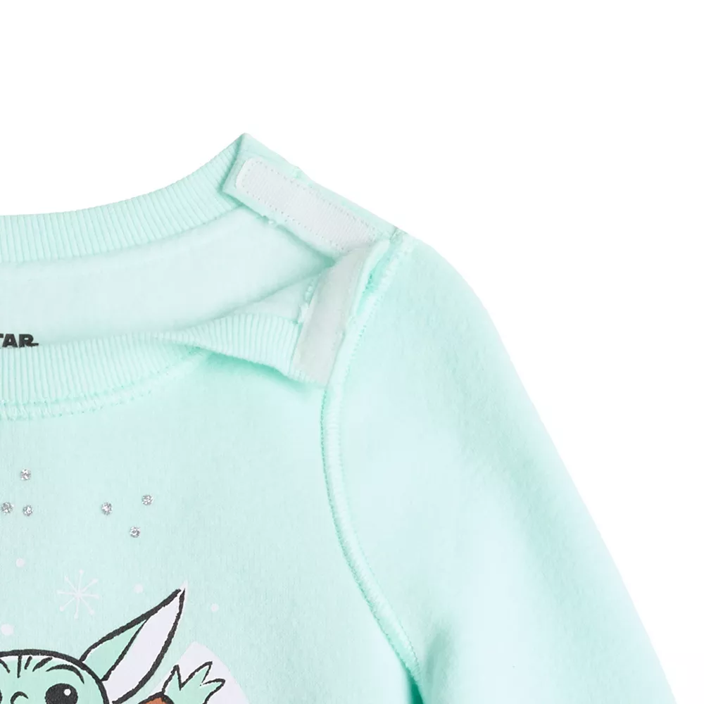 Disney's The Mandalorian Grogu AKA Baby Yoda Girls 4-12 Adaptive Pullover by Jumping Beans® 3 Disney's The Mandalorian Grogu AKA Baby Yoda Girls 4-12 Adaptive Pullover by Jumping Beans® - Image 3