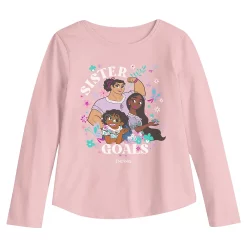Toddler Girl Disney Encanto "Sister Goals" Long Sleeve Graphic Tee by Jumping Beans®