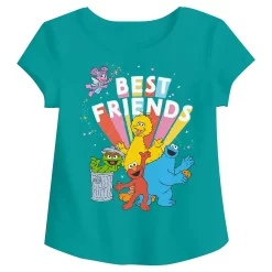 Toddler Girl Jumping Beans® Sesame Street "Best Friends" Graphic Tee