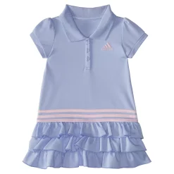 Alternative view of Toddler Girl Adidas Short Sleeve Polo Dress