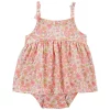Baby Girl Carter's Floral Tank Sunsuit