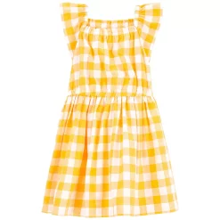 Toddler Girl Carter's Yellow Gingham Dress