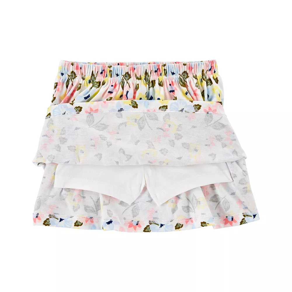 Toddler Girl Carter's 2-Piece Bunny Tee & Floral Skort Set 3 Toddler Girl Carter's 2-Piece Bunny Tee & Floral Skort Set - Image 3