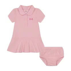 Toddler Girl Under Armour Short Sleeve Polo Dress