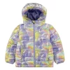 Toddler Girl Nike "Just Do It." Printed Puffer Jacket