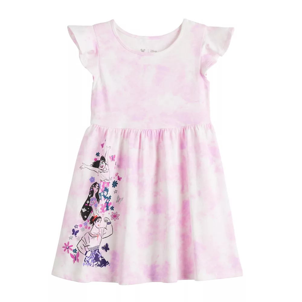 Disney's Encanto Toddler Girl Flounce Skater Dress by Jumping Beans® 1 Disney's Encanto Toddler Girl Flounce Skater Dress by Jumping Beans®