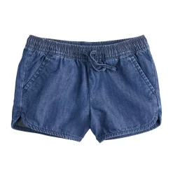Toddler Girl Jumping Beans® Dolphin-Hem Shortie Shorts -Kohl's Sales Store 5809717 Blue Denim