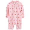 Toddler Girl Carter's Flamingo 1-Piece Rashguard
