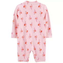 Toddler Girl Carter's Flamingo 1-Piece Rashguard -Kohl's Sales Store 5810280 ALT