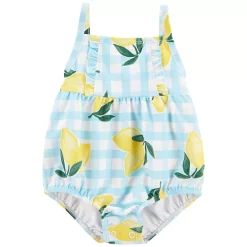Toddler Girl Carter's Lemon 1-Piece Swimsuit