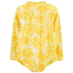 Toddler Girl Carter's 1-Piece Sunflower Rashguard -Kohl's Sales Store 5810340 ALT