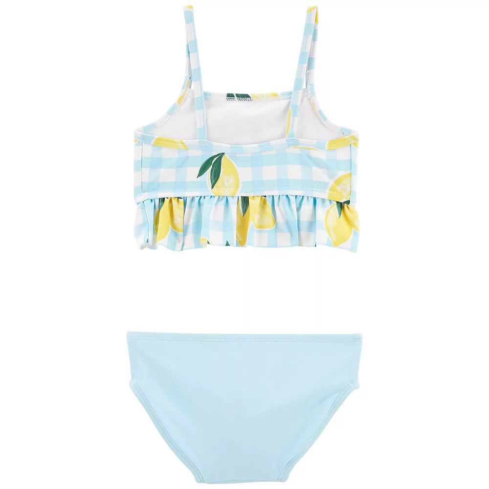 Toddler Girl Carter's 2-Piece Lemon Tankini 2 Toddler Girl Carter's 2-Piece Lemon Tankini - Image 2