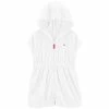 Toddler Girl Carter's White Swim Cover Up