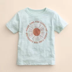 Baby & Toddler Little Co. by Lauren Conrad Organic Graphic Tee -Kohl's Sales Store 5815711 Soft Blue Sunshine