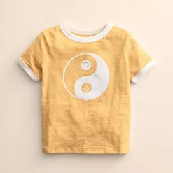 Baby & Toddler Little Co. by Lauren Conrad Organic Ringer Tee 16 Baby & Toddler Little Co. by Lauren Conrad Organic Ringer Tee -Kohl's Sales Store 5815868 Golden Yellow Smile