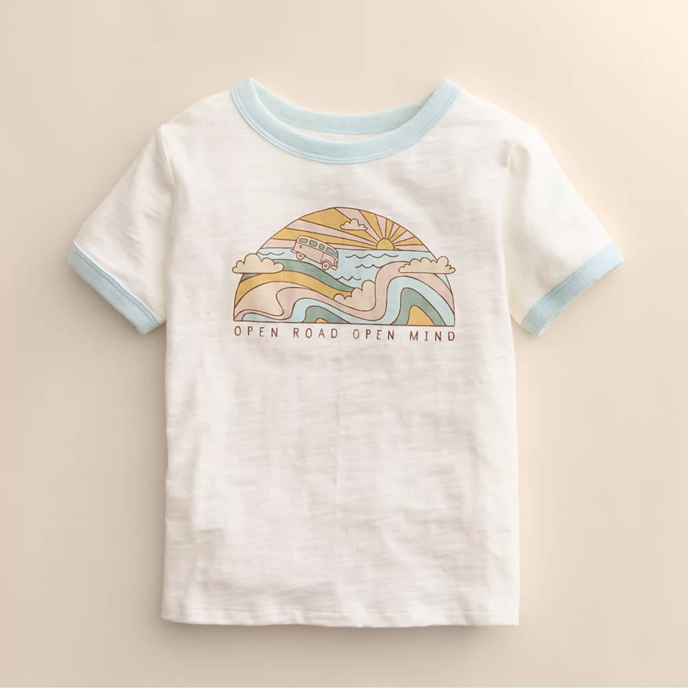 Baby & Toddler Little Co. by Lauren Conrad Organic Ringer Tee 6 Baby & Toddler Little Co. by Lauren Conrad Organic Ringer Tee - Image 6