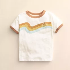 Baby & Toddler Little Co. by Lauren Conrad Organic Ringer Tee 13 Baby & Toddler Little Co. by Lauren Conrad Organic Ringer Tee -Kohl's Sales Store 5815868 Ivory Smile Stripe