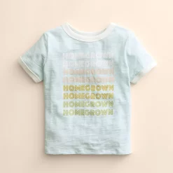 Baby & Toddler Little Co. by Lauren Conrad Organic Ringer Tee 12 Baby & Toddler Little Co. by Lauren Conrad Organic Ringer Tee -Kohl's Sales Store 5815868 Soft Blue Home Grown