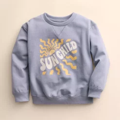 Baby & Toddler Little Co. by Lauren Conrad Organic French Terry Sweatshirt -Kohl's Sales Store 5816102 Indigo Sunchld