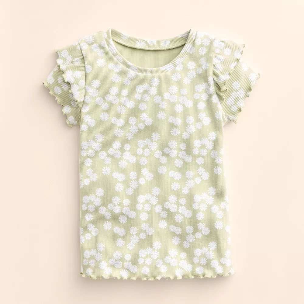 Baby & Toddler Little Co. by Lauren Conrad Ruffle Rib Tee 3 Baby & Toddler Little Co. by Lauren Conrad Ruffle Rib Tee - Image 3