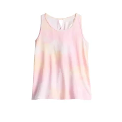 Toddler Girl Jumping Beans® Crossback Tank Top -Kohl's Sales Store 5819102 Pink Tie Dye