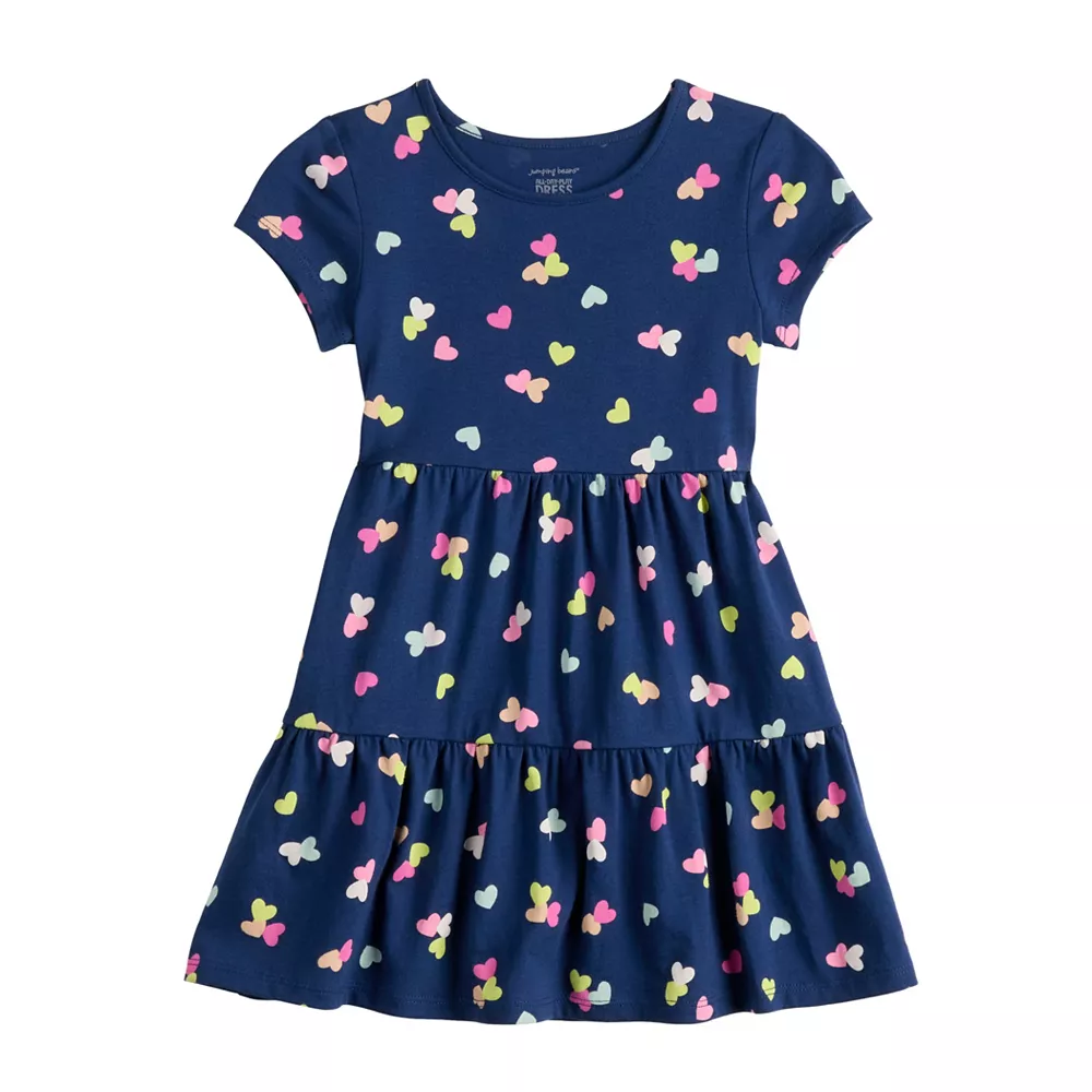 Toddler Girl Jumping Beans® Tiered Skater Dress 2 Toddler Girl Jumping Beans® Tiered Skater Dress - Image 2