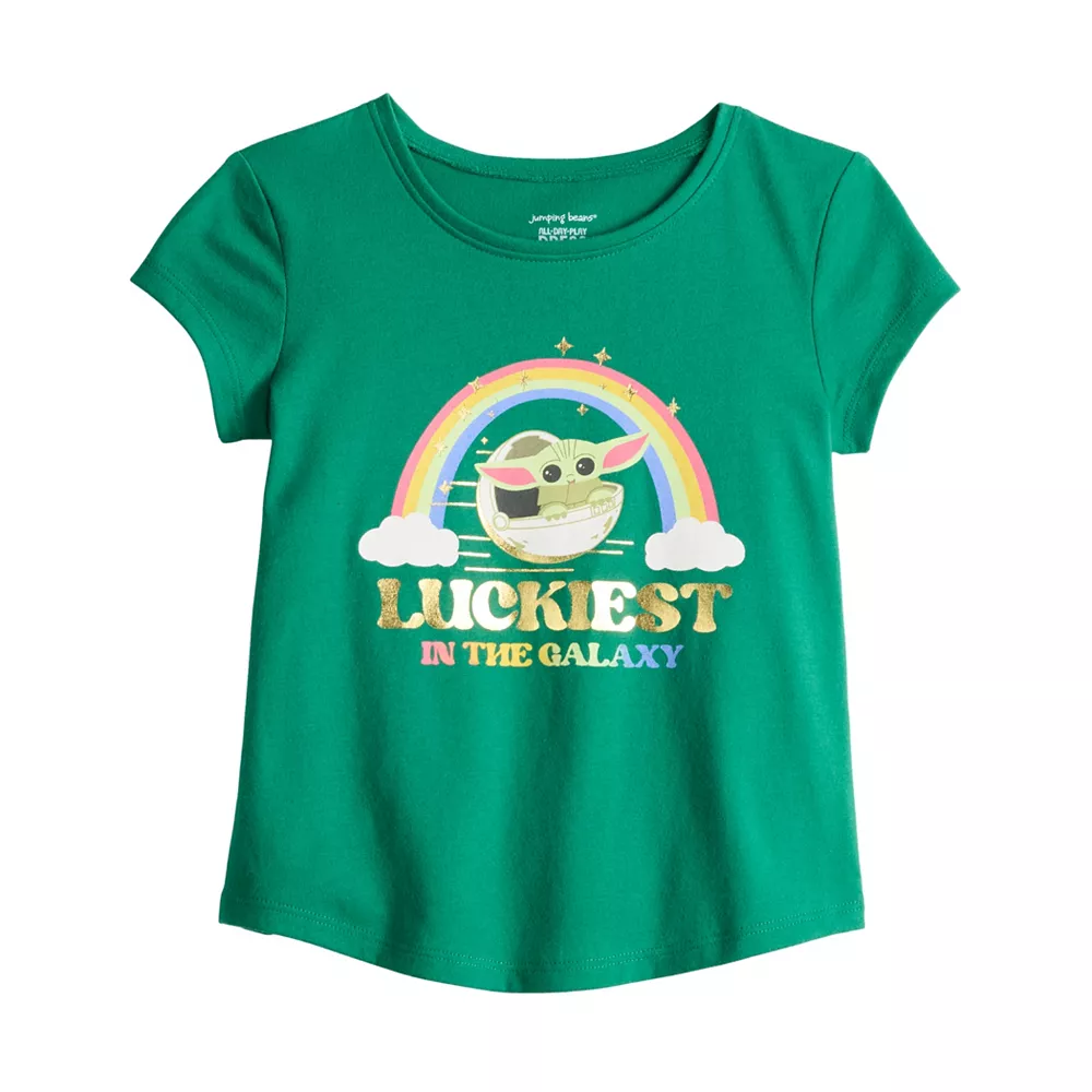 Toddler Girl Jumping Beans® Star Wars Grogu AKA The Child Rainbow Graphic Tee 1 Toddler Girl Jumping Beans® Star Wars Grogu AKA The Child Rainbow Graphic Tee