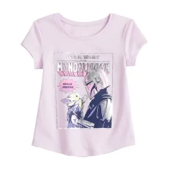 Disney's Star Wars Toddler Girl The Mandalorian Grogu aka Baby Yoda Graphic Tee by Jumping Beans®