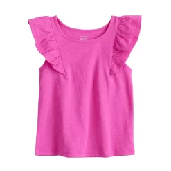 Toddler Girl Jumping Beans® Ruffle Tee -Kohl's Sales Store 5835423 Pink