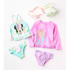 Disney's The Little Mermaid Toddler Girl Rash Guard & Swim Bottoms Set by Jumping Beans® -Kohl's Sales Store 5838579 ALT9