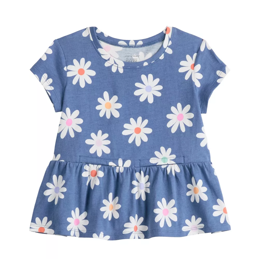 Toddler Girl Jumping Beans® Adaptive Peplum Tee 1 Toddler Girl Jumping Beans® Adaptive Peplum Tee