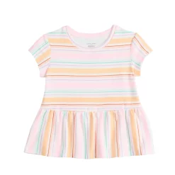 Alternative view of Toddler Girl Jumping Beans® Adaptive Peplum Tee