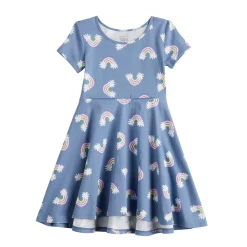 Girls 4-12 Jumping Beans® Adaptive Hi-Low Skater Dress