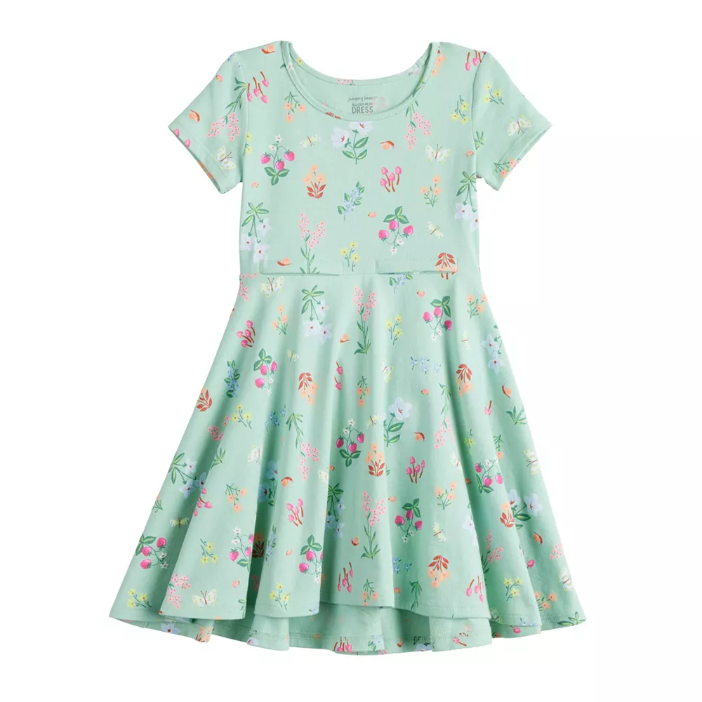 Girls 4-12 Jumping Beans® Adaptive Hi-Low Skater Dress 2 Girls 4-12 Jumping Beans® Adaptive Hi-Low Skater Dress - Image 2