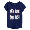 Disney's Mickey Mouse Toddler Girl Adaptive Double Layer Graphic Tee by Jumping Beans®
