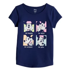 Disney's Mickey Mouse Girls 4-12 Adaptive Double Layer Graphic Tee by Jumping Beans®