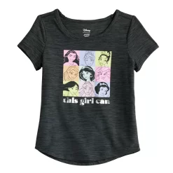 Disney Princess Girls 4-12 Active Double Layer Adaptive Tee by Jumping Beans®