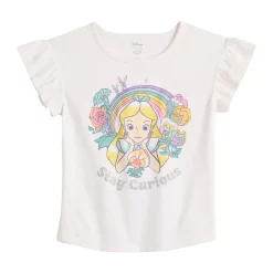 Disney's Alice in Wonderland Toddler Girl Adaptive Flutter Graphic Tee by Jumping Beans®