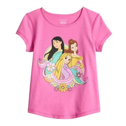 Disney Princess Girls 4-12 Adaptive Tee by Jumping Beans®