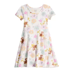 Disney's Beauty & The Beast Belle Girls 4-12 Adaptive Hi-Low Skater Dress by Jumping Beans®