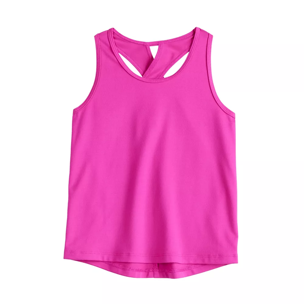 Toddler Girl Jumping Beans® Cross Back Active Tank Top 1 Toddler Girl Jumping Beans® Cross Back Active Tank Top