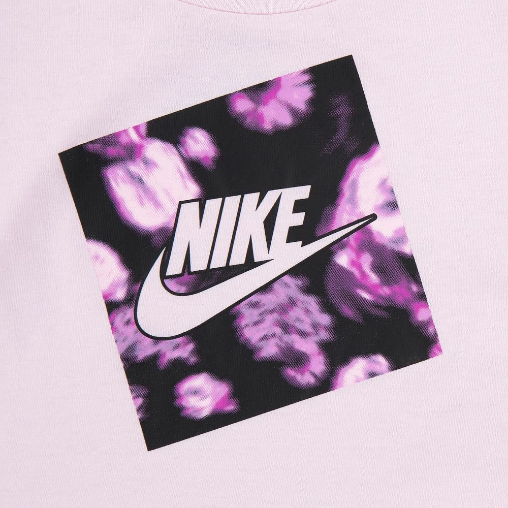 Baby & Toddler Girl Nike Boxy Tee & Bike Shorts Set 3 Baby & Toddler Girl Nike Boxy Tee & Bike Shorts Set - Image 3