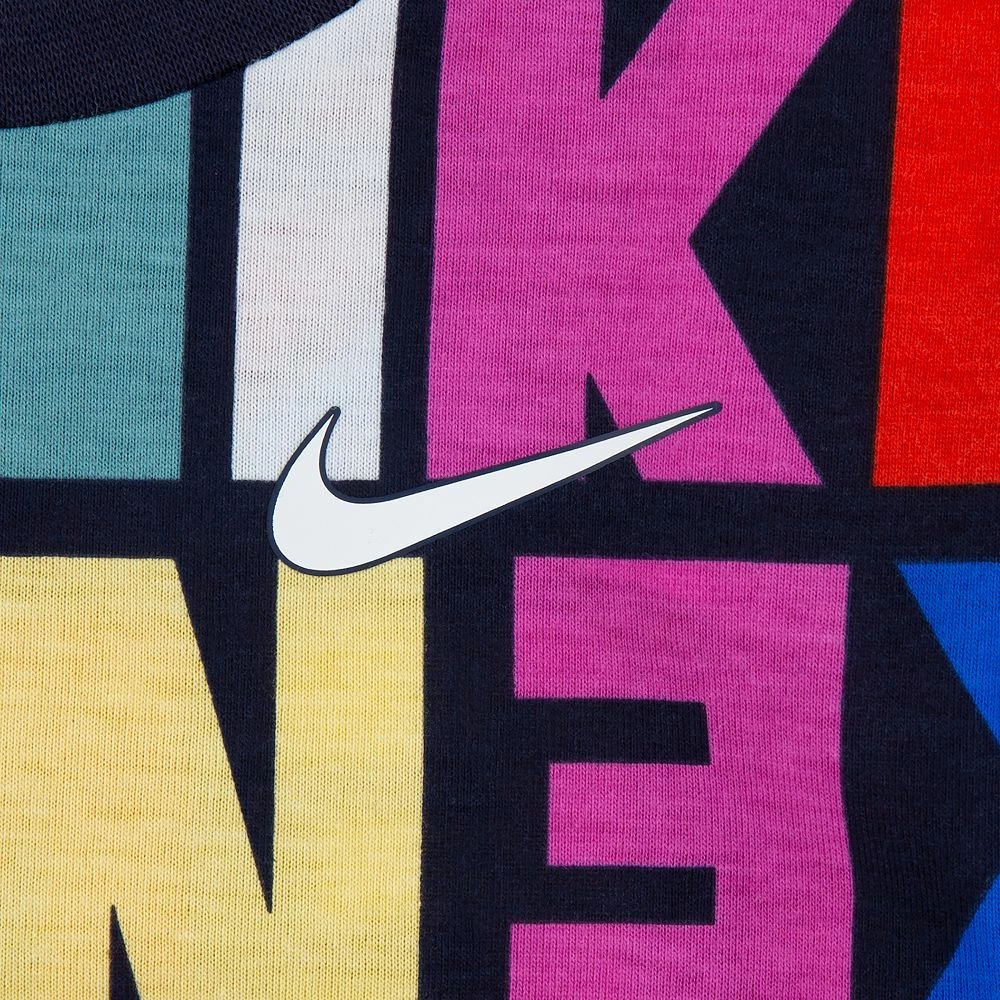 Baby Girl Nike Word Print Tee & Shorts Set 3 Baby Girl Nike Word Print Tee & Shorts Set - Image 3