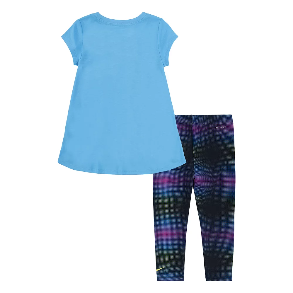 Baby Girl Nike Tee & Leggings Set 3 Baby Girl Nike Tee & Leggings Set - Image 3