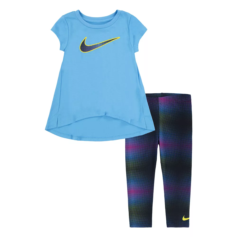 Baby Girl Nike Tee & Leggings Set 1 Baby Girl Nike Tee & Leggings Set