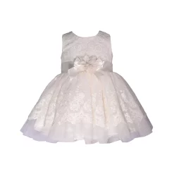 Toddler Girl Bonnie Jean Embroidered Scallop Dress