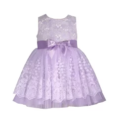 Baby Girl Bonnie Jean Embroidered Lace Dress